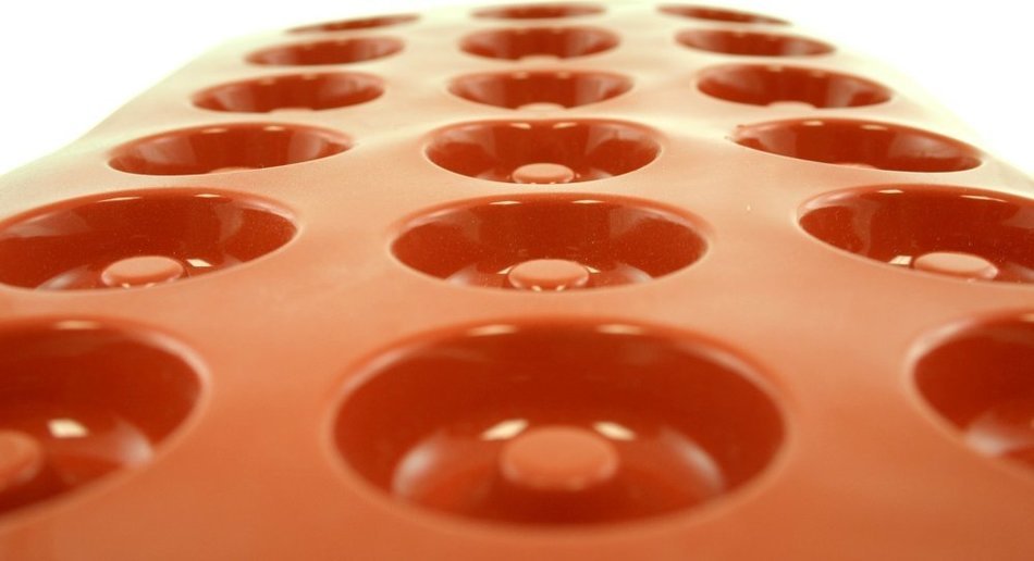 World Cuisine Non-Stick Silicone Mold, Savarin, Mini