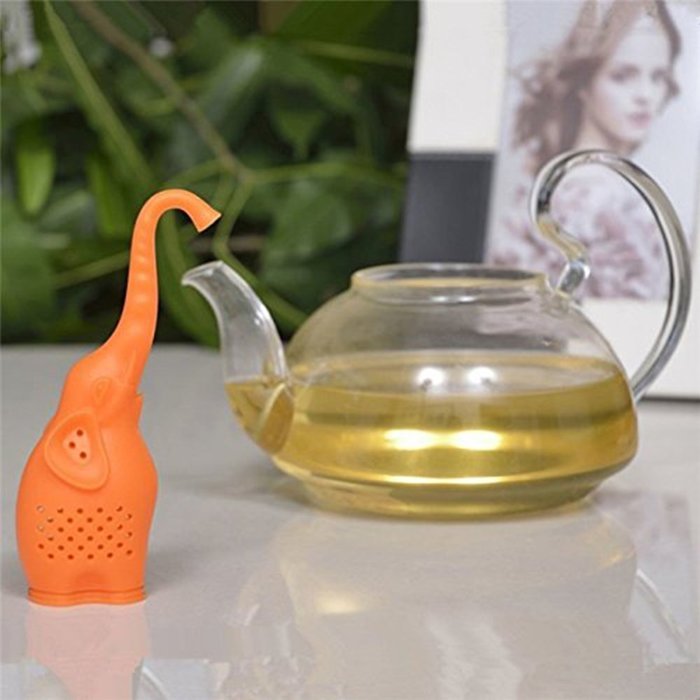 Mother's Day Sale, Set of (6) Premium Silicone Reusable Tea Bag Candy Silicone Tea Infuser Strainer Set Genuine... N9