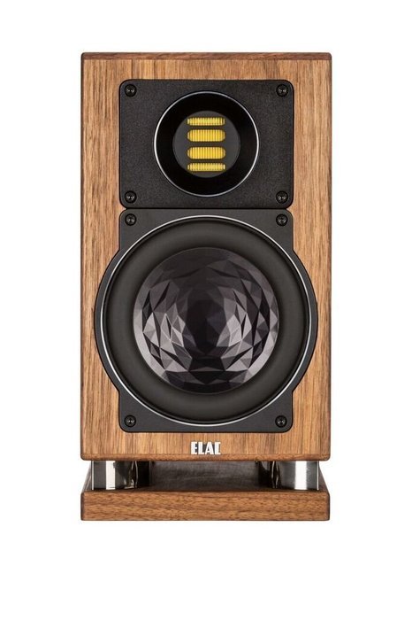 ELAC BS403 Bookshelf Home Speaker (Pair, Walnut) N3