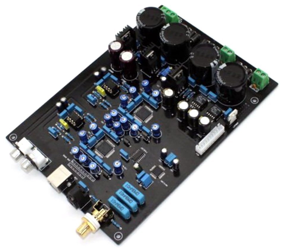 AK4495SEQ AK4118 NE5534 DOP DSD for Fiber+Coaxial+USB DAC Decorder Board w/32BIT N2