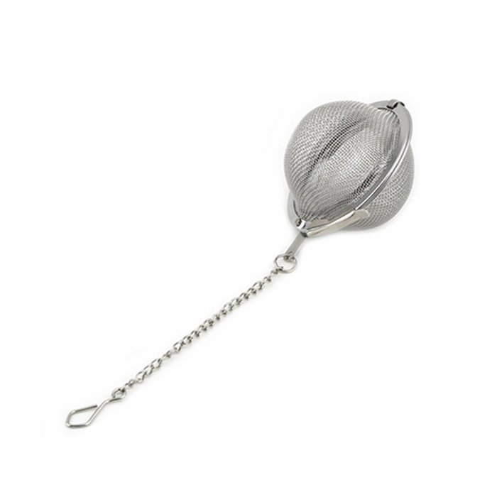 Mesh Tea Infuser Stainless Steel Strainer Ball Egg Shaped N2