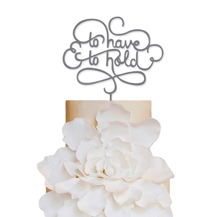 Sugar Yeti Brand Made in USA Cake Toppers God Gave Me You Wedding Cake Toppers Wedding Decoration Acrylic Cake... N87