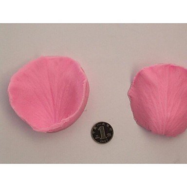 Y&XL&H 3D Leaf Fondant Cake Chocolate Resin Clay Candy Silicone Mold,L6.6mW6.4cmH2.8cm