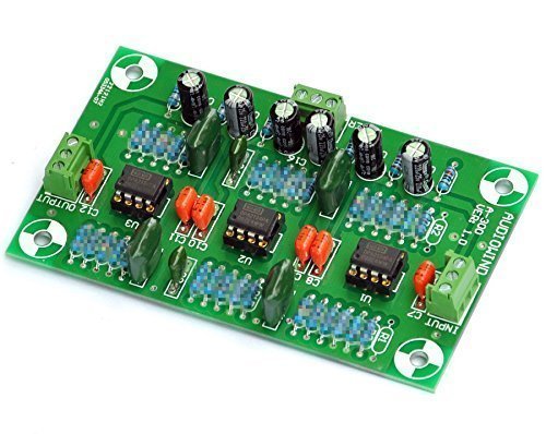 Electronics-Salon Stereo MM Phono RIAA Preamplifier Module Board, OPA2134 N7