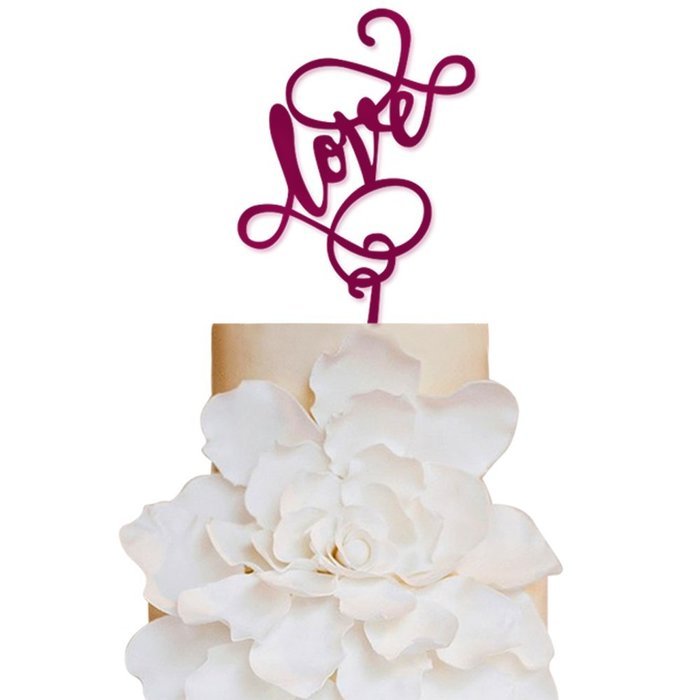 Sugar Yeti Brand Made in USA Cake Toppers God Gave Me You Wedding Cake Toppers Wedding Decoration Acrylic Cake... N94