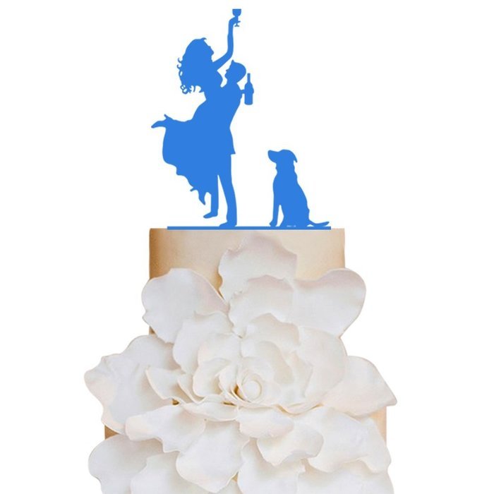Sugar Yeti Brand Made in USA Cake Toppers God Gave Me You Wedding Cake Toppers Wedding Decoration Acrylic Cake... N107