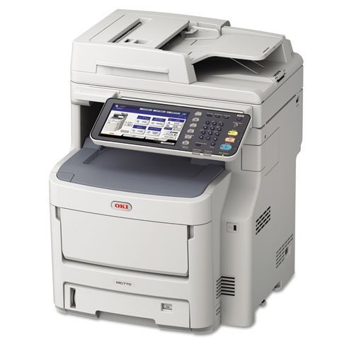 Okidata Corporation (Supplies) 62439401 MC770 Multifunction Color Laser Printer, Copy/Fax/Print/Scan