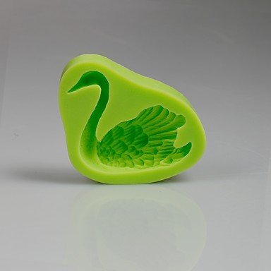 Sher Swan Right Silicone Mold for Chocolate Polymer Clay Candy Making Sugarcraft Tools Cake Decorations Mould
