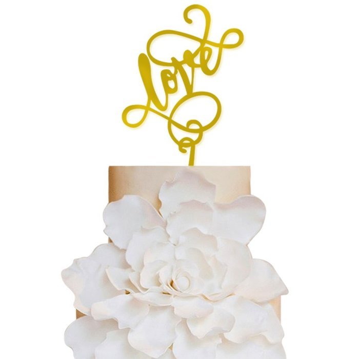 Sugar Yeti Brand Made in USA Cake Toppers God Gave Me You Wedding Cake Toppers Wedding Decoration Acrylic Cake... N112