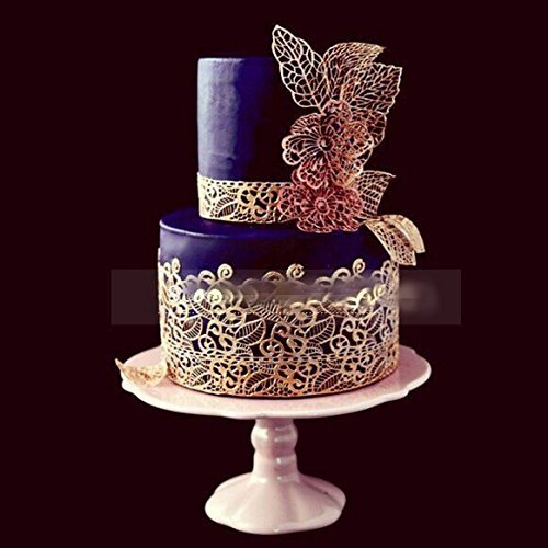 Af Kitchen : 40cm X 20cm Large Size Forma De Silicone Cake Mold Silicone Lace Mold Fondant Cake Decorating Tools...