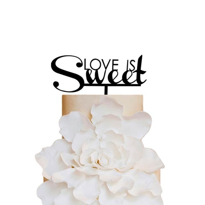 Sugar Yeti Brand Made in USA Cake Toppers God Gave Me You Wedding Cake Toppers Wedding Decoration Acrylic Cake... N113