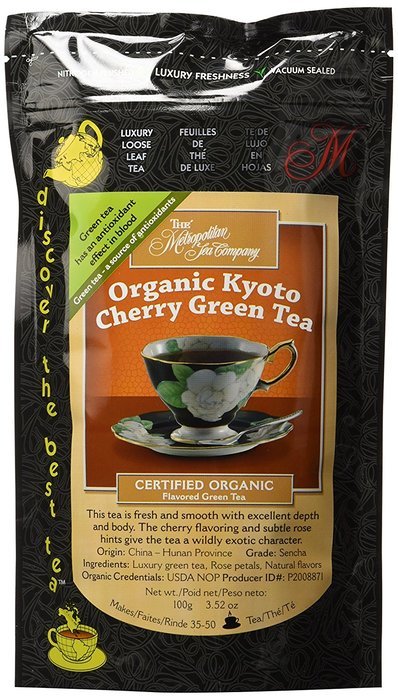 Metropolitan Tea Discovery Loose Tea Pack, Organic Kyoto Cherry Organic, 100gm N2