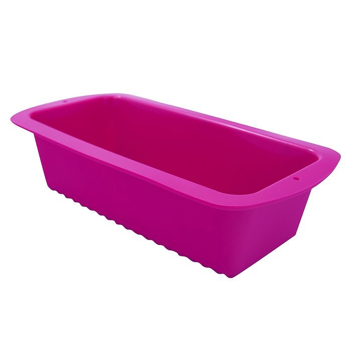 Marathon Housewares KW200009FU Premium Silicone Loaf Pan, Fuschia N18
