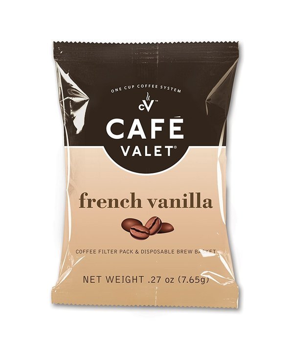 Caf&eacute; Valet Black/Silver Single Serve Coffee Brewer Starter Kit/Combo, Includes 10-Count Variety Pack of Exclusive... N3