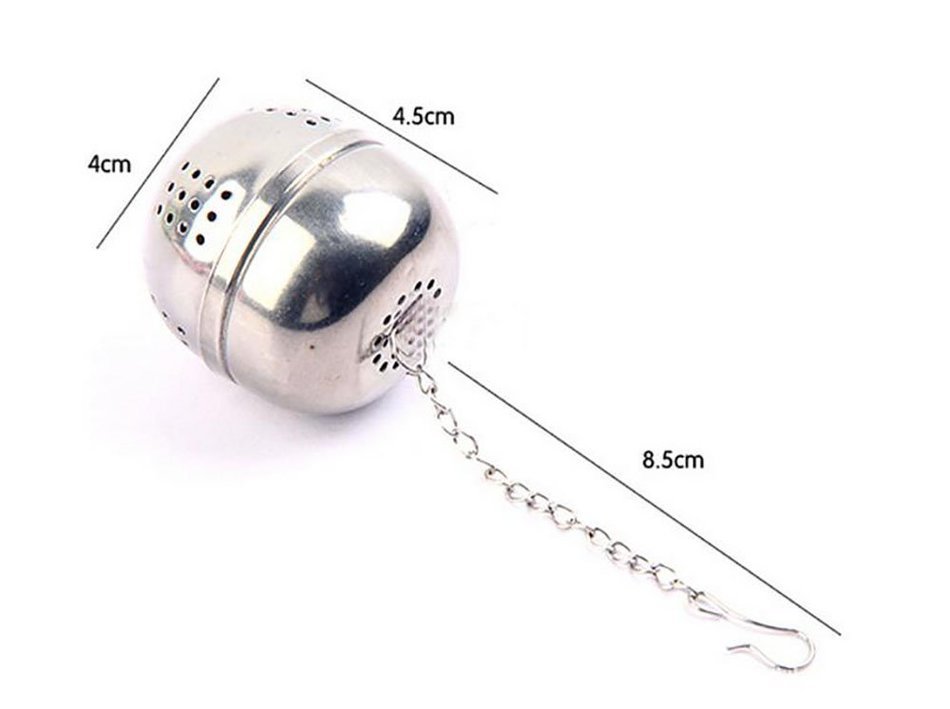 Autohome Tea Infuser Stainless Steel Strainer & Steeper 2 Pack - Heart-shaped Chain N34