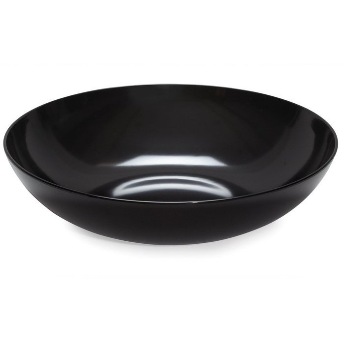Siciliano ML-241-BK Round Bowl, 26.6 quart, Black
