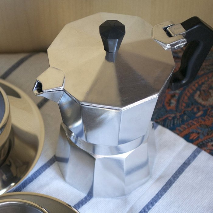 Primula 12-Cup Aluminum Stovetop Espresso Maker N4