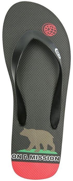 Cobian Oam Flop Men's Sandal Slipper Footwear - California Flag / Size 10