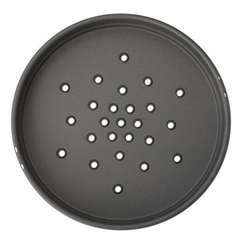 LloydPans Kitchenware USA Made Hard-Anodized 12 Inch Perforated Deep Dish Pizza Pan
