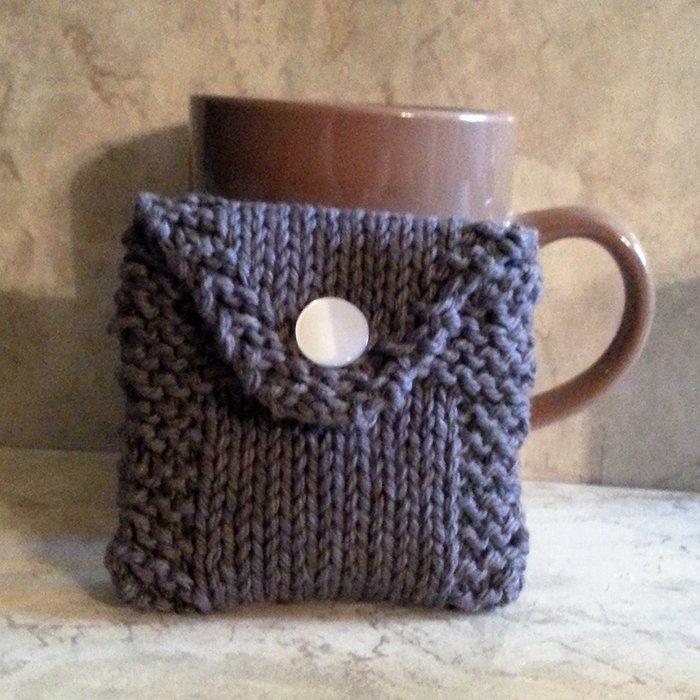Grey Tea Bag Holder N6