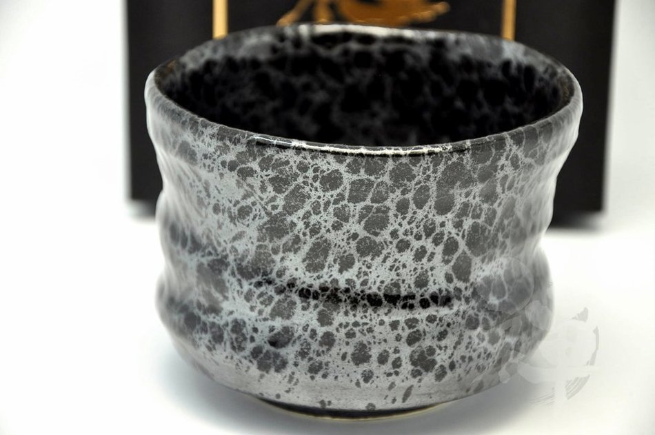 Japanese Mino Yaki ware Matcha Bowl Green Tea 11 / 11 / 8cm (4.3 / 4.3 / 3.1inch)[7315]