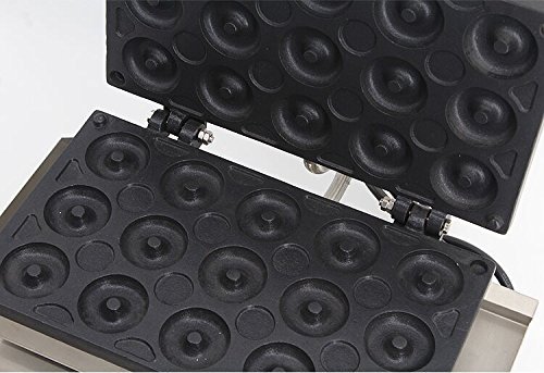 Open Kitchen NP-6 Commerical/Home Use 15pcs 110v 220v Electric Commercial 5cm Donut Doughnut Machine Maker Iron... N4