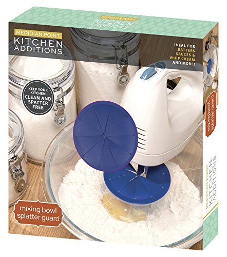 Kitchen Additions Splatter Guard Mixing Bowl, Blue
