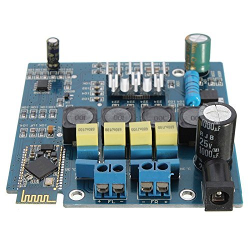 Funnytoday365 Tpa3116 Bluetooth Amplifier Board Class D 50W2 Amp Board Csr4.0 N2