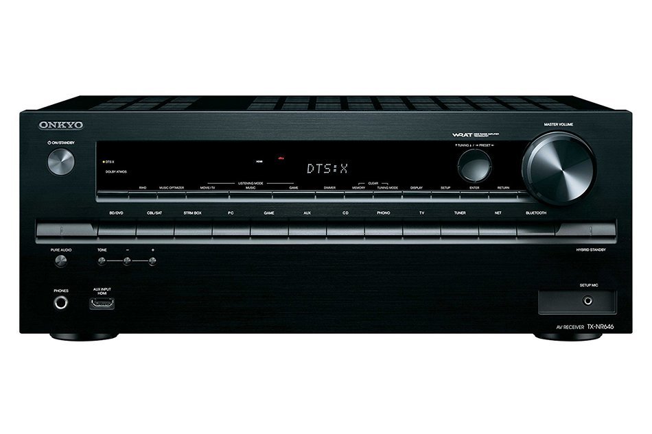 ONKYO AV Receiver 7.1ch Dolby Atmos / DTS: X / 4K / HDCP2.2 / hi-res sound source corresponding black TX-NR646... N2