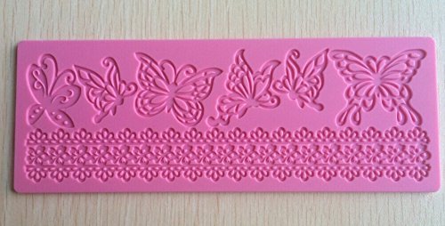 Butterfly Shape Silicone Eco-Friendly Cake Tools Size:19*7CM, Kitchen & Dining, Bakeware, Candy Making Supplies...
