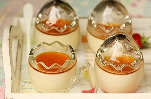 High-temperature egg shell pudding bottles, egg cup baking tools, pudding mold(just one)