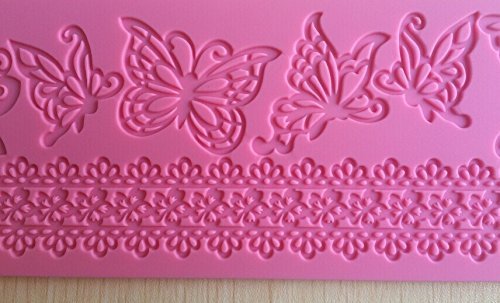 Butterfly Shape Silicone Eco-Friendly Cake Tools Size:19*7CM, Kitchen & Dining, Bakeware, Candy Making Supplies... N2