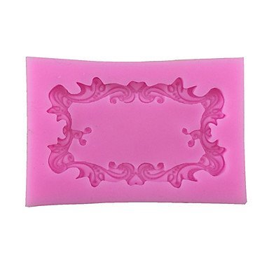 Y&XL&H Lace frame Shaped Silicone Fondant Cake Cake Chocolate Silicone Molds,Decoration Tools Bakeware
