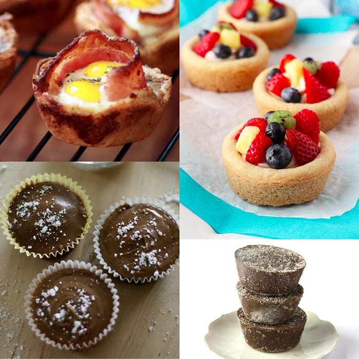 Muffin Pans - Cupcake Pan - Muffin Tin - Cupcake Tin - Silicone Mold Baking Pans - Large Muffin Top Pan 12 cups... N6