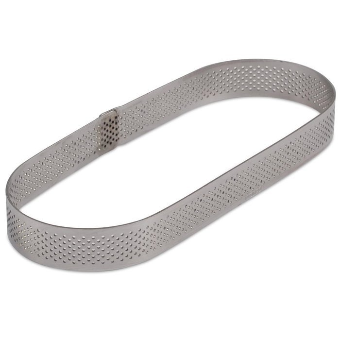 PAVONI Perforated Oval Ring 7.5" x 2.75" x .78"