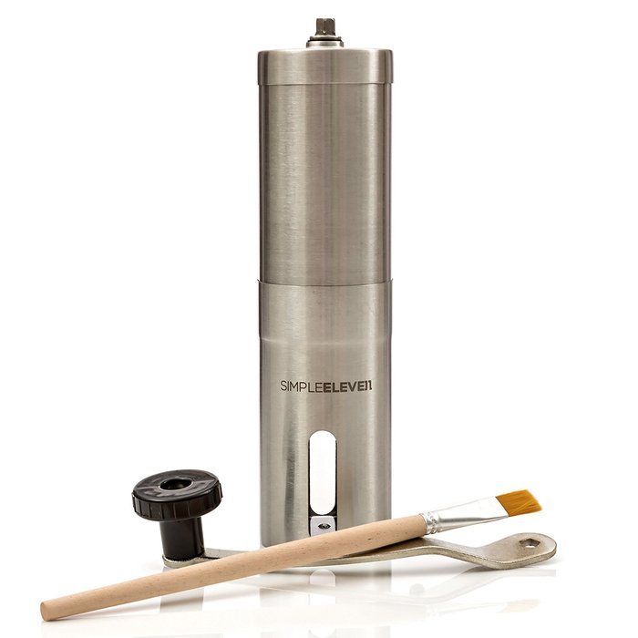 Premium Manual Coffee Grinder | High Quality Adjustable Ceramic Burr | Professional Stainless Steel | Hand Crank... N2