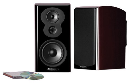 Polk Audio LSiM 703 MM Bookshelf Loudspeaker (Midnight Mahogany)(1 speaker) N2