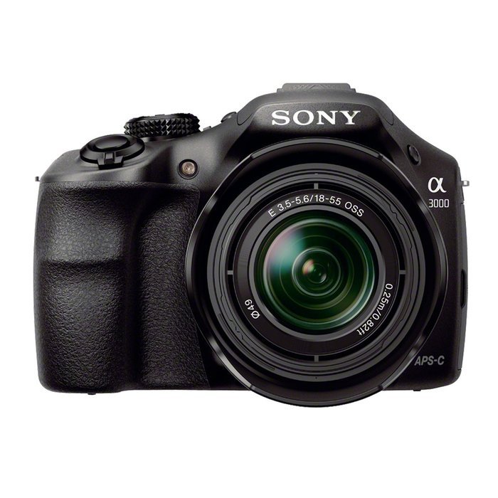 SONY ALPHA 3000 KIT 18-55 MM SCHWARZ ILCE-3000K Camera N13