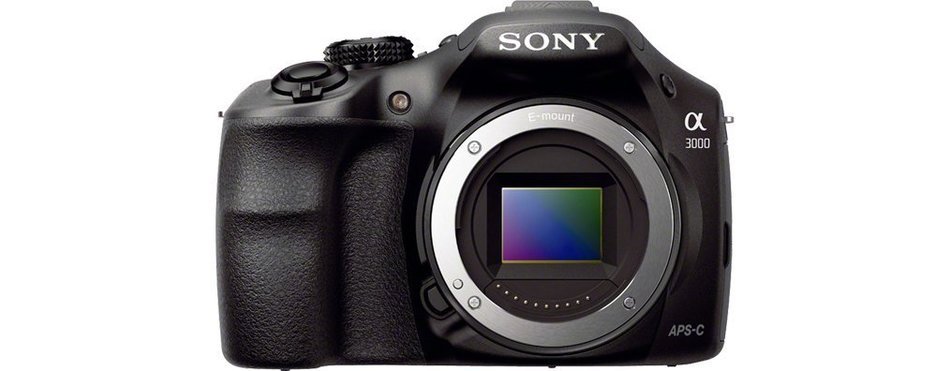 SONY ALPHA 3000 KIT 18-55 MM SCHWARZ ILCE-3000K Camera N15