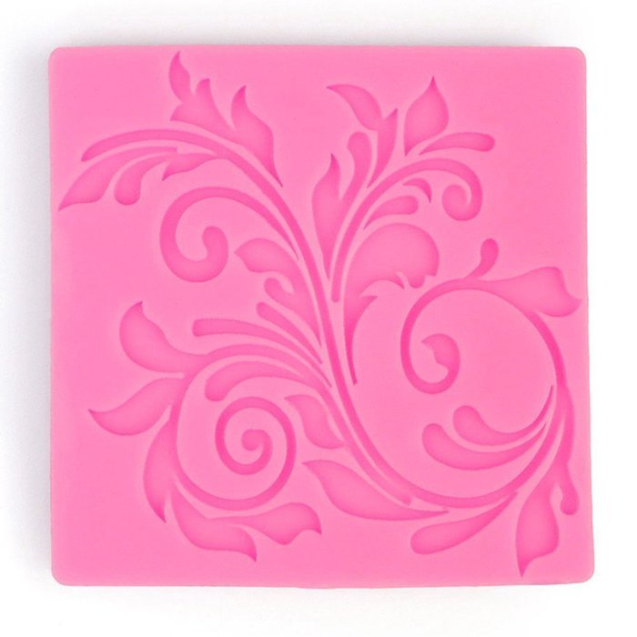 Beauty Clubs Fondant Silicone Lace Cake Candy Decorating SugarCraft Flower Mold Mould N4