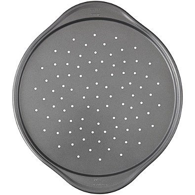 Wilton Advance Select Premium Nonstick 14-Inch Pizza Crisper in Gunmetal