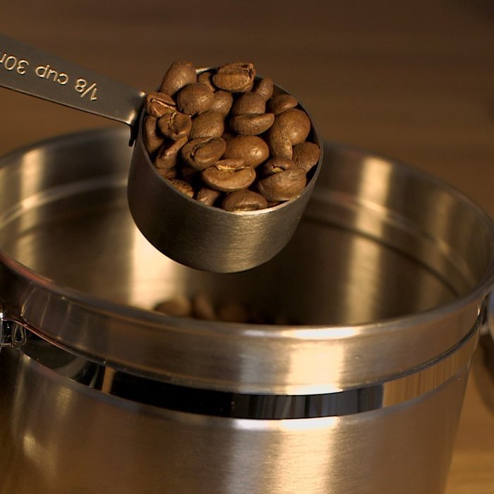 BEST Coffee Grinder Brush and Scoop by Coffee Gator. Premium Quality