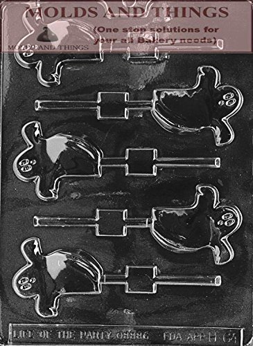 Halloween Chocolate Candy Mold Spooky Ghost Lolly Chocolate Candy Mold, Boo Ghost lolly chocolate candy mold,... N3