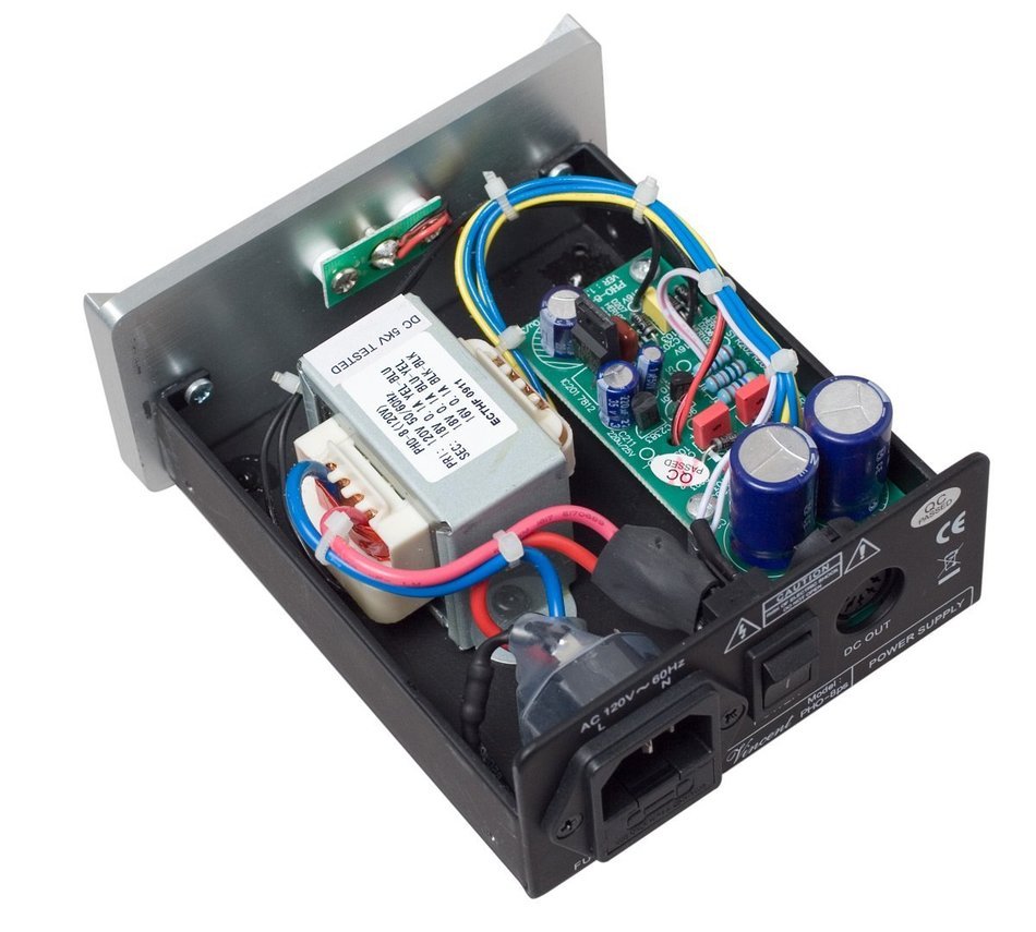 Vincent - PHO-8 - Phono Stage MM/MC - Outboard Power Supply - Silver N4