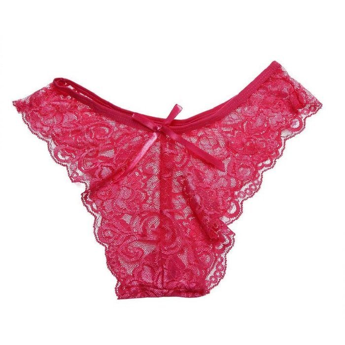 Underpants ，Beautyvan Comfortable 2016 New lingerie Red Women Butterfly Back Lace Underwear Lady Hot (Beige) N26