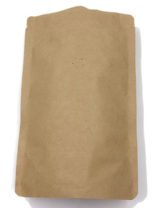 250g 8oz 1/2lb Kraft Paper Stand up Zipper Pouches Coffee Bags Coffee Pouches with Valve (Pack of 10)