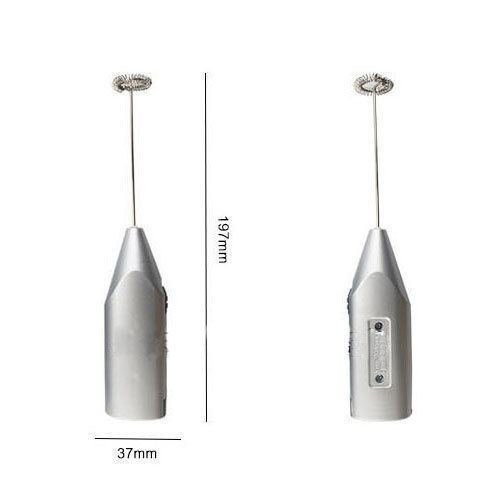 Coffee Milk Frother Cream Foamer Cappucino Hand-held Electric Mixer Blender (Random Colour) N5