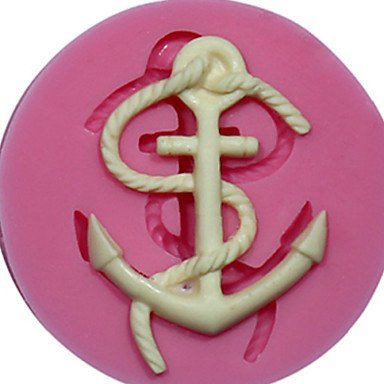 Y&XL&H Mini Anchor Silicone Mould Silicone Cake Decorating Mold For Fondant Fimo Chocolate Candy