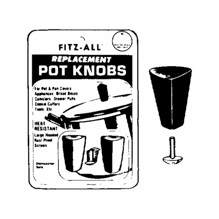 Fitz-All Set of 2 Replacement Pot Knobs, Tall
