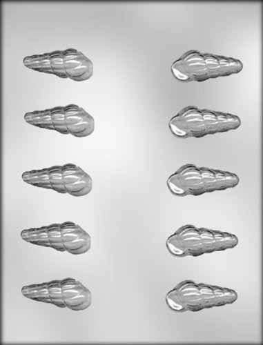 CK Products 3-D Long Seashell Chocolate Mold
